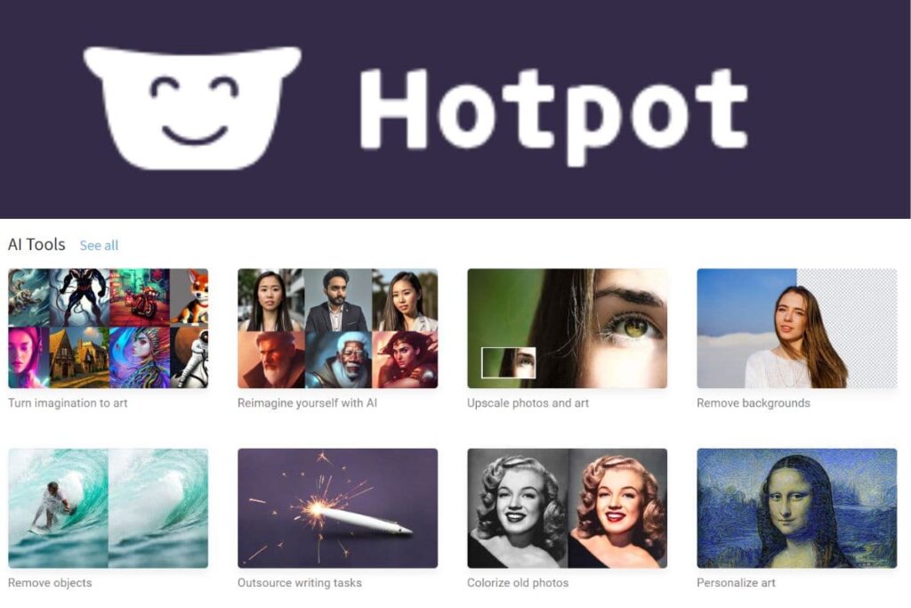 HOTPOT AI MEJORA TUS FOTOS CO INTELIGENCIA ARTIFICIAL